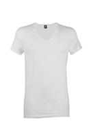 Alan Red Dean Deep V-Neck White (2 pack) - thumbnail
