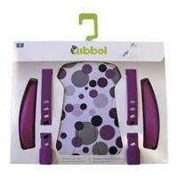 Qibbel stylingset luxe achter dots paars - thumbnail