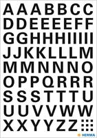 Etiket herma 4158 10mm letters a-z zwart | 10 stuks - thumbnail