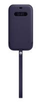 Apple Leather Sleeve MagSafe iPhone 12 Pro Max Purple - thumbnail
