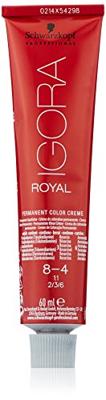 Schwarzkopf - Igora Royal Permanent Color Creme 8-4 Blond clair beige 60 ml