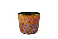 TS Collection bloempot dreamy hummingbird kunststof, metaal 18x16cm dreamy hummingbird - thumbnail