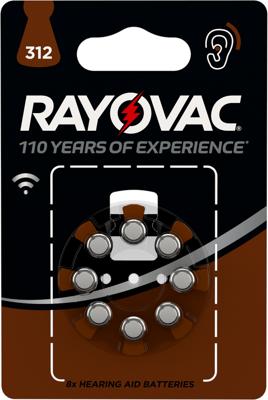 Varta Rayovac Acoustic V312 blister 8 3221930 Varta Rayovac Acoustic V312 blister 8 3221930
