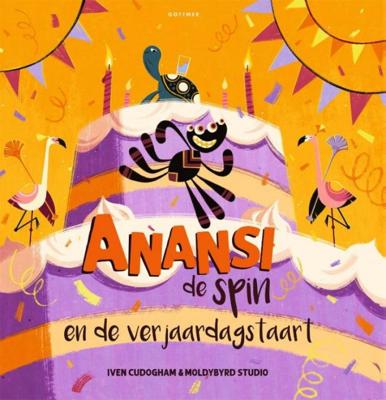 Gottmer Uitgevers Groep Anansi de spin en de verjaardagstaart