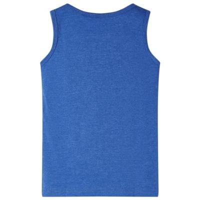 Kindertopje 128 gemleerd blauw Kindertopje 128 gemleerd blauw