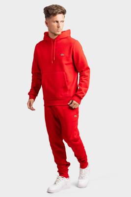 Lacoste Basic Hoodie Heren Rood - Maat XS - Kleur: Rood | Soccerfanshop Lacoste Basic Hoodie Heren Rood - Maat XS - Kleur: Rood | Soccerfanshop