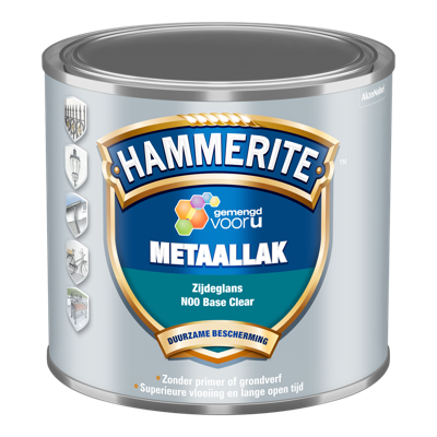 Hammerite Metaallak Zijdeglans | Clear | N00 | 470ml - 5111665