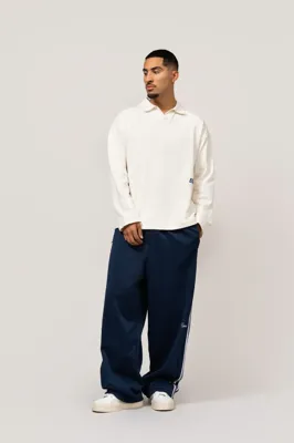 Equalité Elia Longsleeve Polo Heren Gebroken Wit - Maat M - Kleur: Gebroken Wit | Soccerfanshop