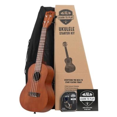 Kala Learn To Play Ukulele Concert Starter Kit set concert ukelele