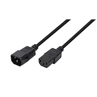 LogiLink CP091 electriciteitssnoer Zwart 1,8 m C14 stekker C13 stekker
