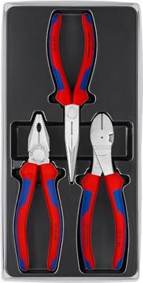 Knipex Montage-Set | 1 x 26 15 200, 1 x 03 05 180, 1 x 74 05 180 - 00 20 11 V01