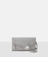 Liebeskind Asymmetric Pocket Crossbody M shoulder bag -Hyena Grey - thumbnail