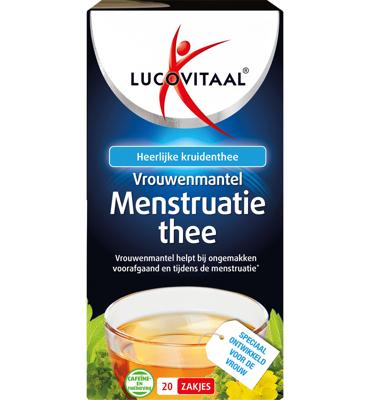 Lucovitaal Menstruatie vrouwenmantel thee 20 Zakjes