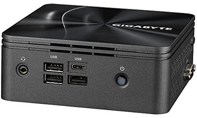 Gigabyte GB-BRR5H-4500 Barebone PC/werkstation, 2,3 GHz, zwart