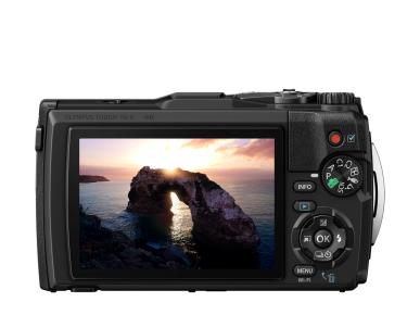 OLYMPUS Tough TG-6 Waterdichte Camera, Zwart