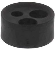 Wiska 10103653 MFD 32/01/060-02/090 Meervoudig dicht-inzetstuk Slagvast, Met trekontlasting M32 M32 Kunststof Zwart (RAL 9005) 25 stuk(s) - thumbnail