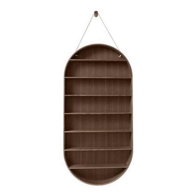 ferm LIVING Oval Dorm Wandrek - Smoked Oak