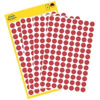 Etiket az 3010 rond 8mm rood 416stuks - thumbnail