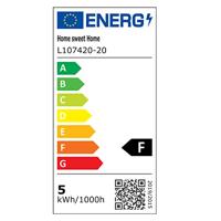 Home sweet home LED opbouwspot Gina 2 lichts ↔ 23,5 cm - wit - thumbnail