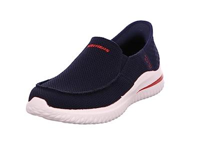 Skechers Delson 3.0 - Cabrino 210604/NVY Blauw-45 maat 45