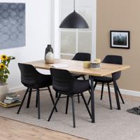 Bendt Eettafel 'Freya' Eiken, 160 x 90cm - thumbnail