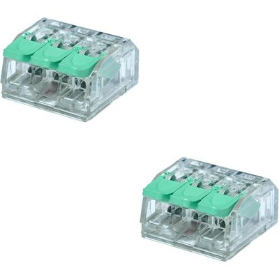 Lasklem Slim 3-polig Set - 2 Stuks Groen