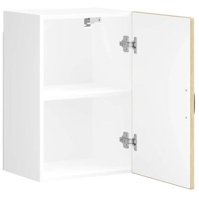 Keukenwandkast Lucca bewerkt hout sonoma eikenkleurig