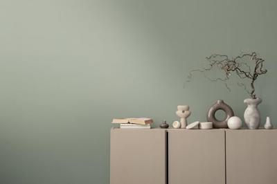 Livingwalls Aquarell Dreams - Donkergroen - 390976