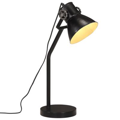 VidaXL Bureaulamp 25 w e27 17x17x60 cm zwart