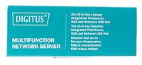 Digitus DN-13020 Netwerk-USB-server USB-A 2.0, LAN (10/100 MBit/s) - thumbnail