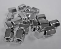 Renkforce RF-4415018 Moer Zilver 20 stuk(s) - thumbnail