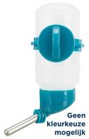 TRIXIE DRINKFLES KUNSTSTOF MET SCHROEFBEVESTIGING ASSORTI 125 ML 12 ST - thumbnail