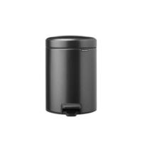 Brabantia pedaalemmer NewIcon 5 liter confident grey - thumbnail