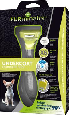 FURminator Toy Dog furminator voor kortharige honden - XS FURminator Toy Dog furminator voor kortharige honden - XS