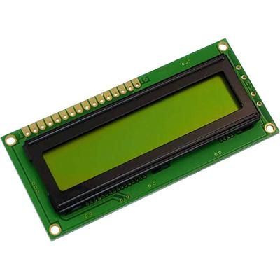 Display Elektronik LC-display 16 x 2 Pixel (b x h x d) 80 x 36 x 6.6 mm DEM16213SYH Display Elektronik LC-display 16 x 2 Pixel (b x h x d) 80 x 36 x 6.6 mm DEM16213SYH