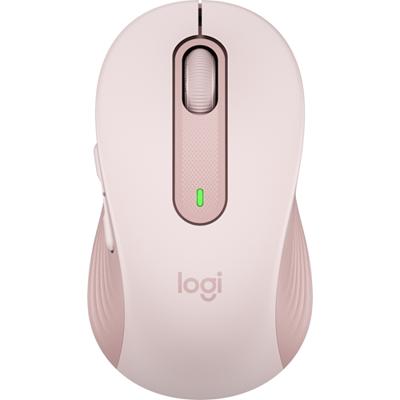 Logitech Signature M650 draadloze muis - stil, Bluetooth, programmeerbare knoppen - roze