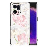 OPPO Find X5 Bloemen Hoesje Lovely Flowers - thumbnail