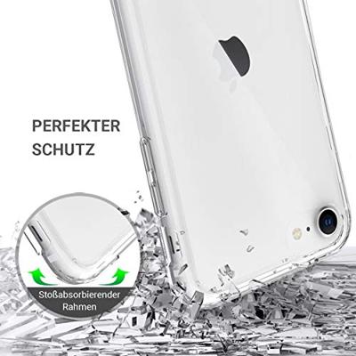 JT Berlin Pankow Clear Backcover Apple iPhone SE (2020), iPhone 8, iPhone 7 Transparant Inductieve lading JT Berlin Pankow Clear Backcover Apple iPhone SE (2020), iPhone 8, iPhone 7 Transparant Inductieve lading