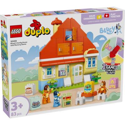 LEGO® DUPLO Bluey 10459 Blueys familiehuis met memory-game LEGO® DUPLO Bluey 10459 Blueys familiehuis met memory-game