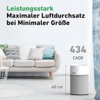 Ideal Office 73101011 73101011 Luchtreiniger 50 m² Zilver, Wit - thumbnail