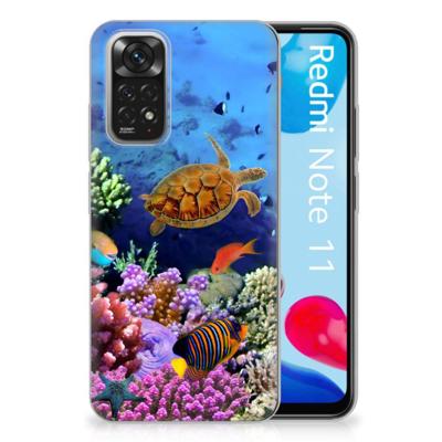 Xiaomi Redmi 10 | Redmi Note 11 4G | TPU Hoesje | Vissen