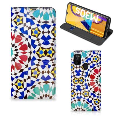 Samsung Galaxy M30s | M21 | Standcase | Mozaïek Samsung Galaxy M30s | M21 | Standcase | Mozaïek