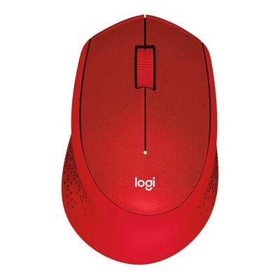Logitech M330 Silent Plus Muis Radiografisch Optisch Rood 3 Toetsen 1000 dpi
