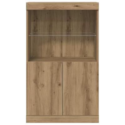 Dressoir Bruin 60 x 37 x 100 cm Bewerkt hout