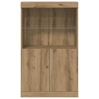 Dressoir Bruin 60 x 37 x 100 cm Bewerkt hout - thumbnail