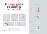 Muursteun voor tv met arm FONESTAR MOV-322BA - thumbnail