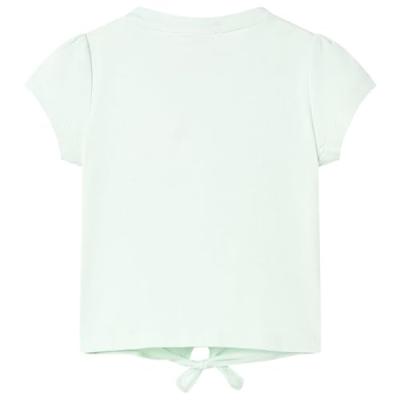 Kindershirt 128 lichtmint