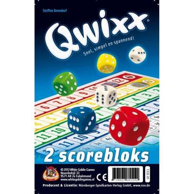 Spel Qwixx Bloks Uitbreidingsset Spel Qwixx Bloks Uitbreidingsset