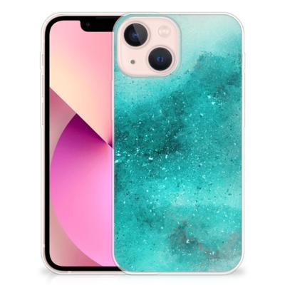 Smartphone hoesje iPhone 13 mini Painting Blue Smartphone hoesje iPhone 13 mini Painting Blue