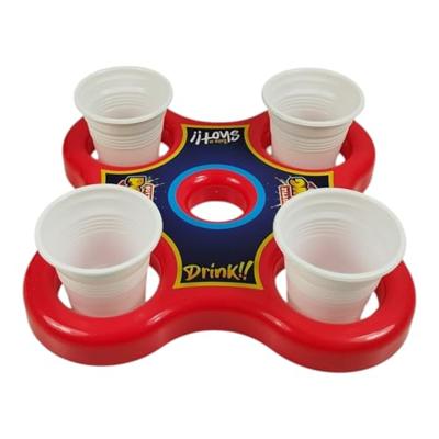 Toi-Toys Gezelschapsspel pong hero met 4 ballen en 4 bekers